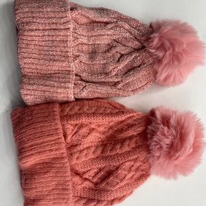 2 pc beanie set